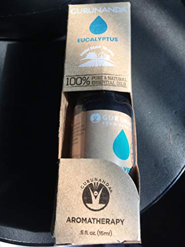 GuruNanda - 100% Pure Essential Oil Eucalyptus - 0.5 oz. by GuruNanda