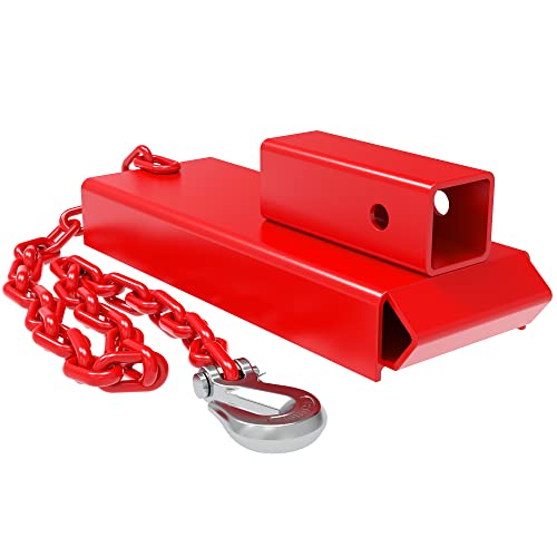 Image of YINTATECH Single Forklift Hitch Attachment, 3000lbs Towing Capacity by 2 inch Receiver, Fits Forks Up to 5.5 Wide