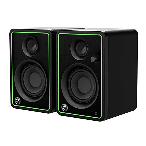 Mackie Cr3-X 3-Inch Multimedia Monitors (Pair) Bundle With Knox Gear Monitor Stands (2 Items) #TOP6