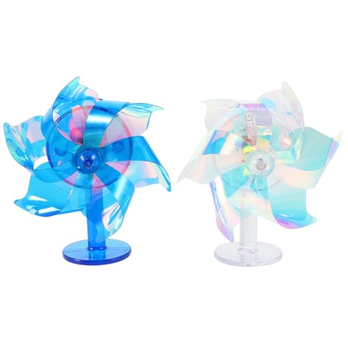 Balacoo 2 Pcs LED Wind Spinners for Motorbike Bicycle Durable Easy to Install Dashboard for Adults Enhances Nighttime Visibility