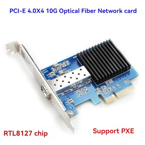 Tarjeta de Red 10G PCI-e 4.0 RTL8127 para PC de sobremesa 4
