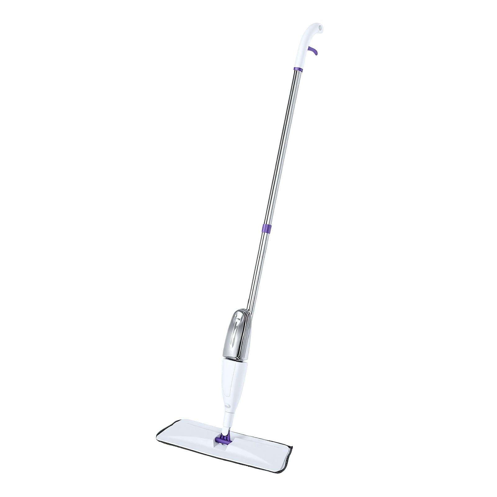 Mop Spray per la Pulizia dei Pavimenti, Mop per Pavimenti in Legno Duro Asciutto e Bagnato con Cuscinetti Lavabili e Riutilizzabili Piatto con Spruzzatore per (Cuscinetti da 3 pezzi da 40 cm)