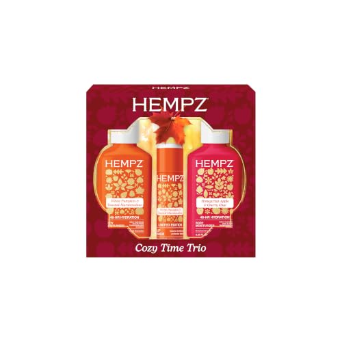 Hempz Mini Moisturizer & Lip Balm Kit, Cozy...