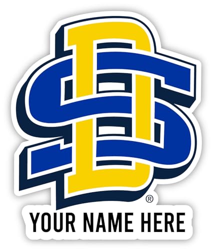 South Dakota State Jackrabbits Customizable Decorative Vinyl Decal Sticker Officially