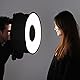 Puluz runde Blitz-Softbox, Diffusor, 45 cm, tragbarer Ring, Blitz-Diffusor, Softbox für Speedlight, Makro, Porträtaufnahmen, Fotografie, Studiolicht
