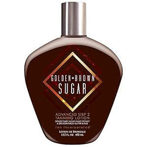 TAN Zonneligcrème met geïntegreerde suiker, 400 ml, goudbruin