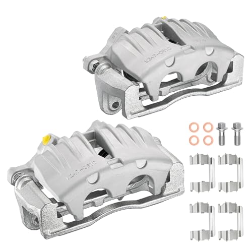 Image of Front Brake Caliper Assembly Replaces for 18-B4798 18-B4799, Compatible with Chevy SSR Trailblazer EXT 2003-2005, Compatible with GMC Envoy XL 2003-2005, for Ascender 2003-2004