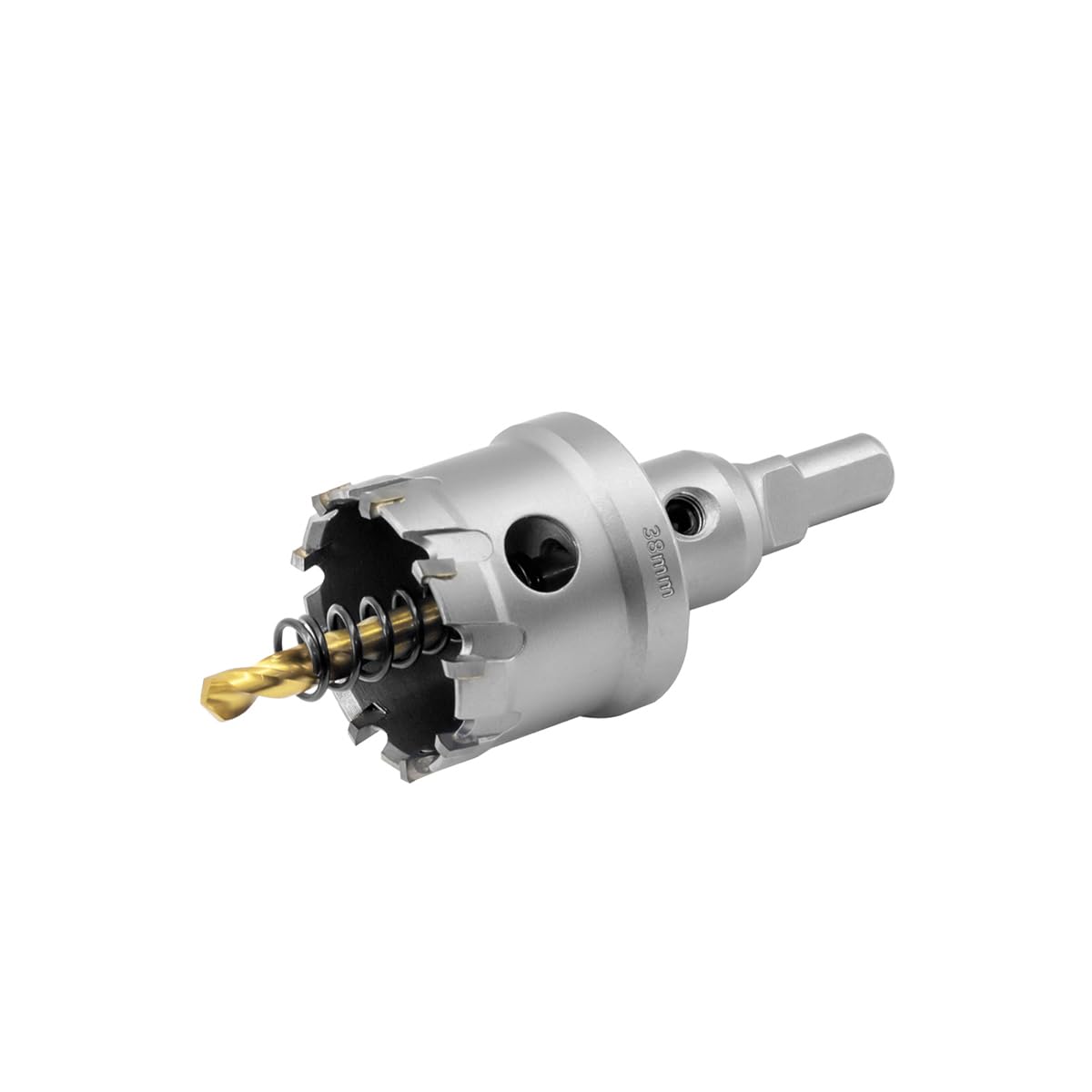 Aohhy Lochsäge Hartmetall Bohrer, Professional TCT Metall Bohrer für Edelstahl, Kunststoff, Messing, Eisen, Aluminium