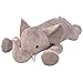 vidaXL Éléphant Jouet en Peluche XXL 95 cm Grand Nounours pour Enfants