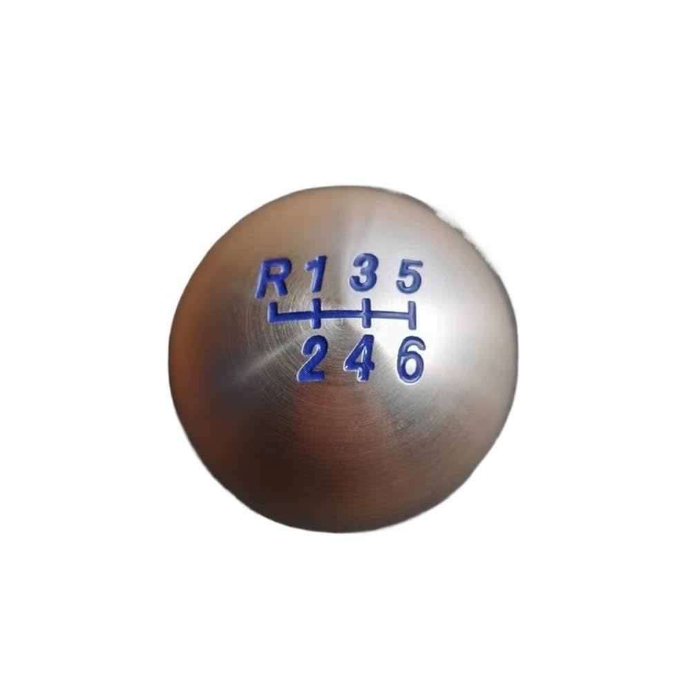 YDXHERTA CNC Alumium 6 Speed Manual Transmission Gear Shift Knob for Focus ST RS for Fiesta ST Auto Parts(Blue)