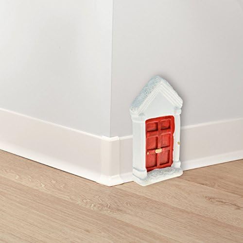 Albert Austin Fairy Door Elf | Mini Elf Door Fairy Decorations | Elf House Xmas Accessories | Christmas Fairy Door Decoration | Elf House