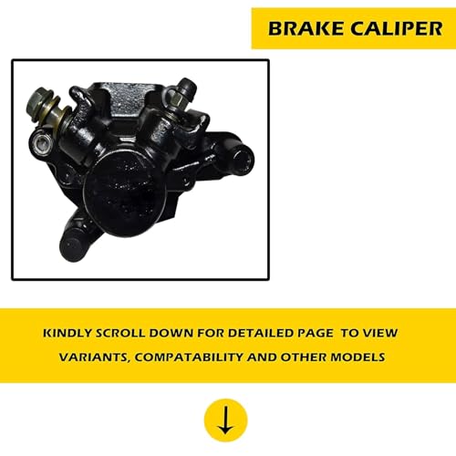 Image of Rear Brake Caliper Assembly Compatible for Hero CBZ-Xtreme (Rear) / Karizma ZMR (Rear)