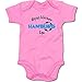 G-graphics Opas Kleiner Hamburg Fan Baby Body Suit Strampler 250.0297 (3-6 Monate, pink)