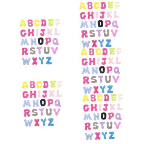 Charms Alphabet en Résine pour DIY : 130 Pièces de Lettres Colorées