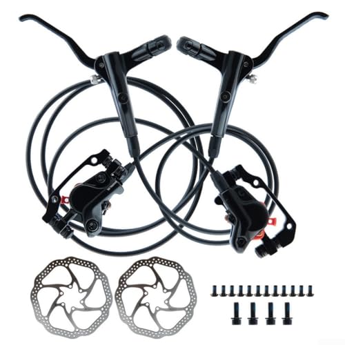 Fahrrad Hydraulische Scheibenbremsen mit Hebel Einfache Installation und Wartung Bremssattel Set (links vorne rechts hinten)