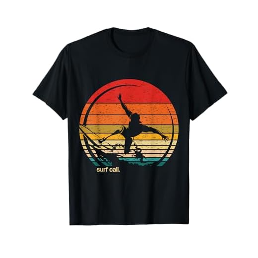 Vintage Surf Cali California Retro Surfer Surfing Surfero Camiseta