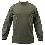 Rothco コンバットシャツ L グリーン
