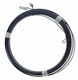 IDEAL Electrical 31-036 Blue Steel Fish Tape Replacement – 120 ft. Blued Steel Fish Tape w/ Non-Oily Finish, Laser Etched Increments, 1600 lb. Strength