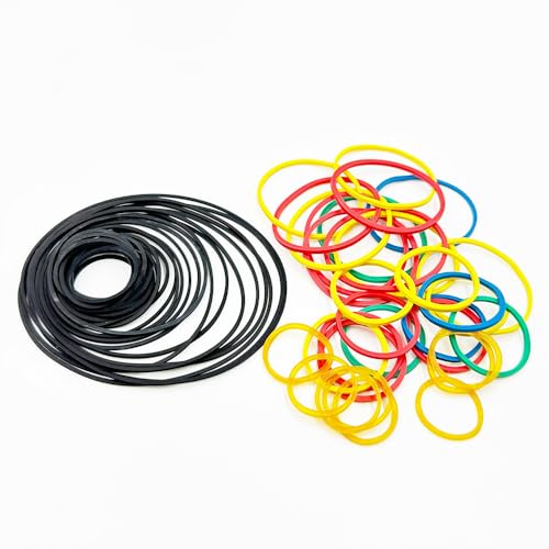 60PCS RC Toy Pulley Belts Engine Drive Belt Rubber Band