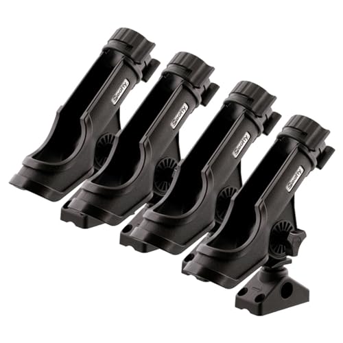Scotty 230-BK-QUAD Powerlock (4 Pack) w/ 241 Mounts