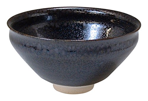 Kyoto Ware TXQ176 Kiyomizu Ware Kagiku Kiln Matcha Bowl (with Presentation Box), Tenmu