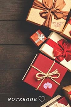 Paperback Christmas notebook with blank pages : for writing notes or keeping a diary: Notebook, Journal, Diary (110 Pages, Blank, 6 x 9) Book