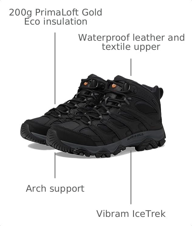 Image of Merrell Men's Moab 3 Thermo Mid Waterproof | Hiking Boots