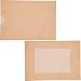 Photo Insert Note Cards - 50-Pack Paper Picture Frames Cards and Envelopes - Elegant Kraft Paper Photo Mats, Perfect for Inserting and Sending Memorable Documents, Holds 4 x 6 Inches Inserts