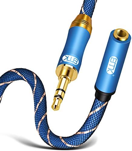 AUX Cable 90 Degree Right Angle 3.5mm Stereo Cable for Phone in Car Headphone Compatible MP3,Speaker,TV,PC,PS4,Xbox,Samsung,Huawei Cellphone(0.5m)