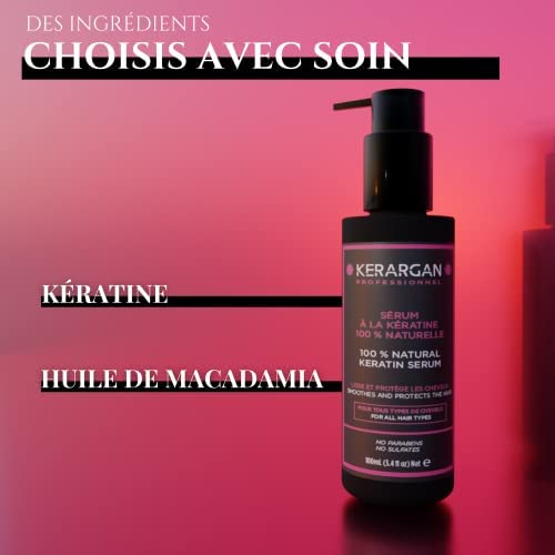 Kerargan Shampoing Fortifier et protéger les cheveux cassants avec sérum
