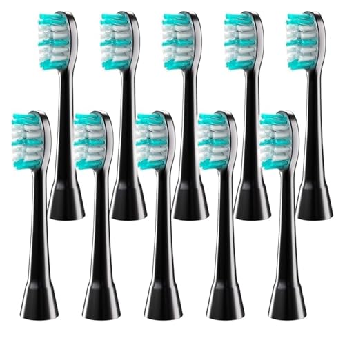 AquaSonic Black �V���[�Y & Pro �ƌ݊����̂���d�����u���V�w�b�h 10 ��(Black)