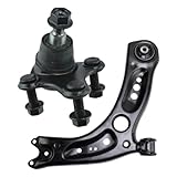 Next AutoPart New Front Right Lower Control Arm with Ball Joint Set Passenger Side Compatible with Audi A3 2015-20 Compatible with Volkswagen GTI 2015-18, Replacement for PSA34719