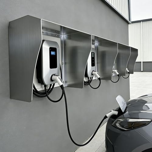 Housse pour chargeur EV en acier inoxydable protecteur de wallbox extérieur étanche