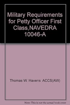 Paperback Military Requirements for Petty Officer First Class,NAVEDRA 10046-A Book