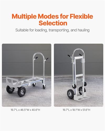 Carretilla plegable de aluminio QUQUQ multifuncional miniatura 6