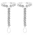 Bellady Beach Wedding Foot Jewelry Anklet Chain Barefoot Sandals 2 Pcs,Silver_Style 4