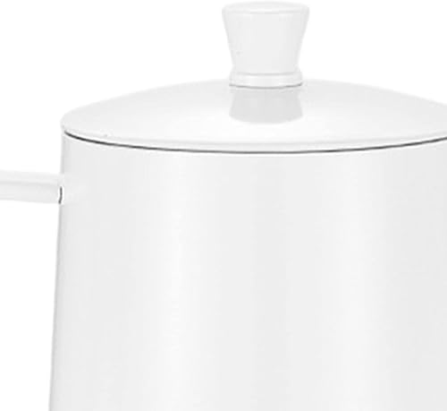 Miniatura 3 de Generic Hervidor de café de acero inoxidable, olla de goteo, estufa blanca, hervidor de cuello de cisne para té, café de goteo de agua caliente,