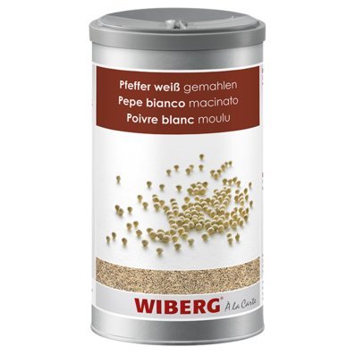 WIBERG - Pfeffer weiß, gemahlen 720 g MEHR INHALT