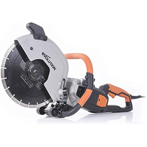 Evolution R300DCT Concrete Saw with Diamond Blade Cover