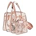 Loungefly Clear Floral Crossbody Bag