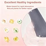 Nail Strengthener and Growth Natural Nails, Pink Nail Polish Strengthener for Damaged & Weak Nails, Long-Lasting Quick Dry Nail Hardener Extra Strong, Enhanced Shine, Faster Growing - Image 4