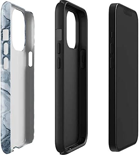 Skinit Impact Phone Case Compatible with iPhone 13 Pro - Ocean Blue Marble Design