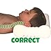 High Grade Memory Foam Toddler Pillow with Velour Cover, Super Soft, Breathable, Washable