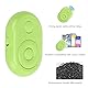 Bluetooth-Fernbedienung Page Turner, Fingerspitzen-Page Turner, Telefonkamera, Videoaufnahme, Fernbedienung für Smartphones, Tablets, Unterstützung für Kurzvideos (Grün)