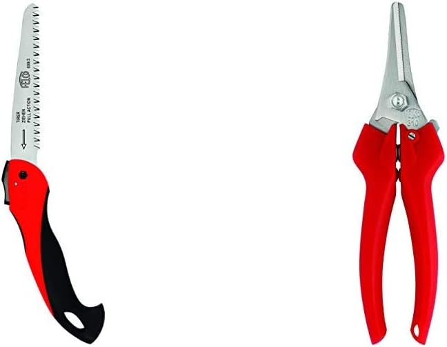 Felco F600 Folding Pull-Stroke Pruning Saw - Blade 16 cm & 310 Snips (Straight Head)