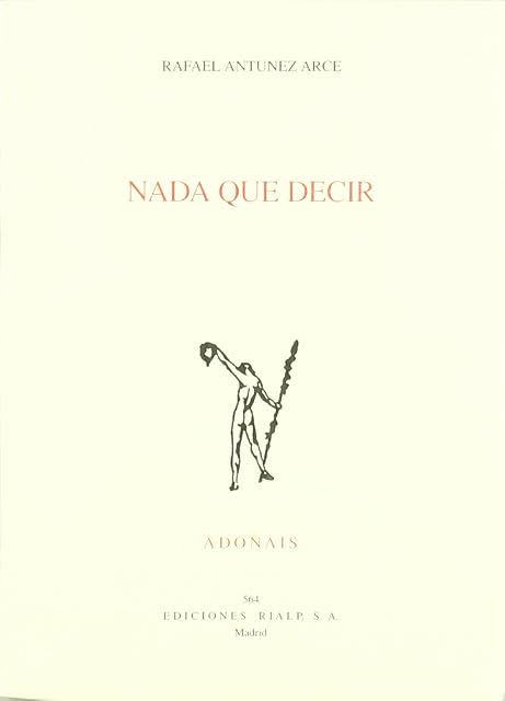 Portada de Nada que decir