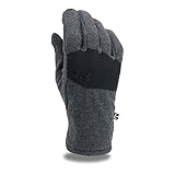 Under Armour Men's Survivor Fleece 2.0 Gloves, Black/Black, Medium