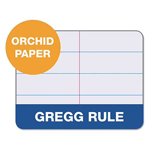 Tops 80264 Steno Book, Gregg Ruled, 80 Sheets/Pd, 6-Inch X9-Inch, 4/Pk, Orchid #TOP2