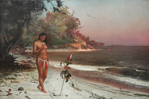 Tableau Toile Iracema de Medeiros Peinture Décorative Mur Vide 60x90cm