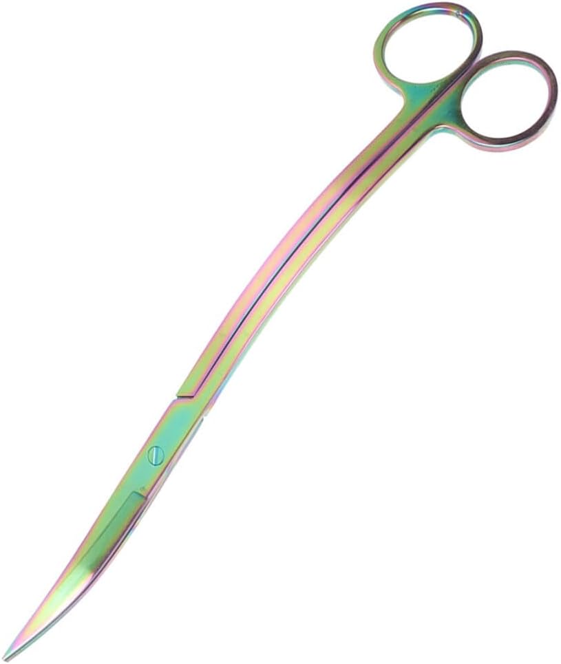 Curved Aquarium Scissors Underwater Plant Trimmer Fish Tank Aquascaping Tool Trimming Pruning